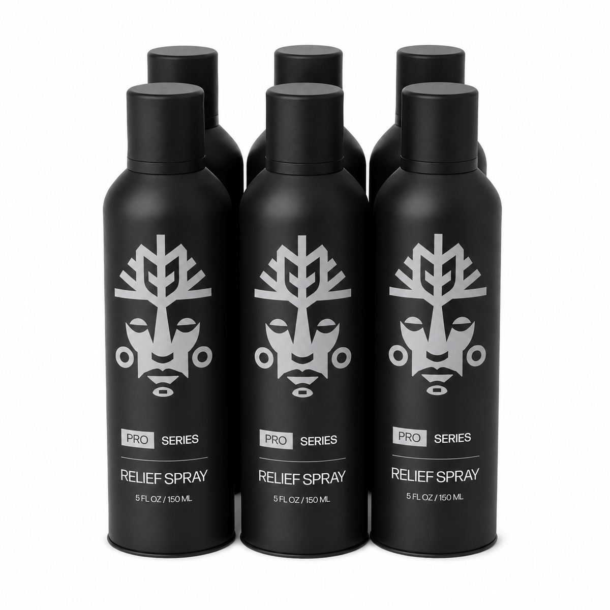 Case of six VitaliTree Pro Series Relief Spray bottles, bulk tattoo aftercare for studios and wholesale