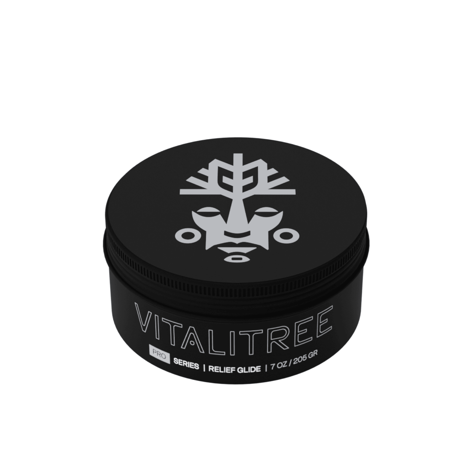VitaliTree vegan Relief Glide - a numbing tattoo ointment for tattoo artists with hemp, kava, and lidocaine for natural pain relief and smooth glide