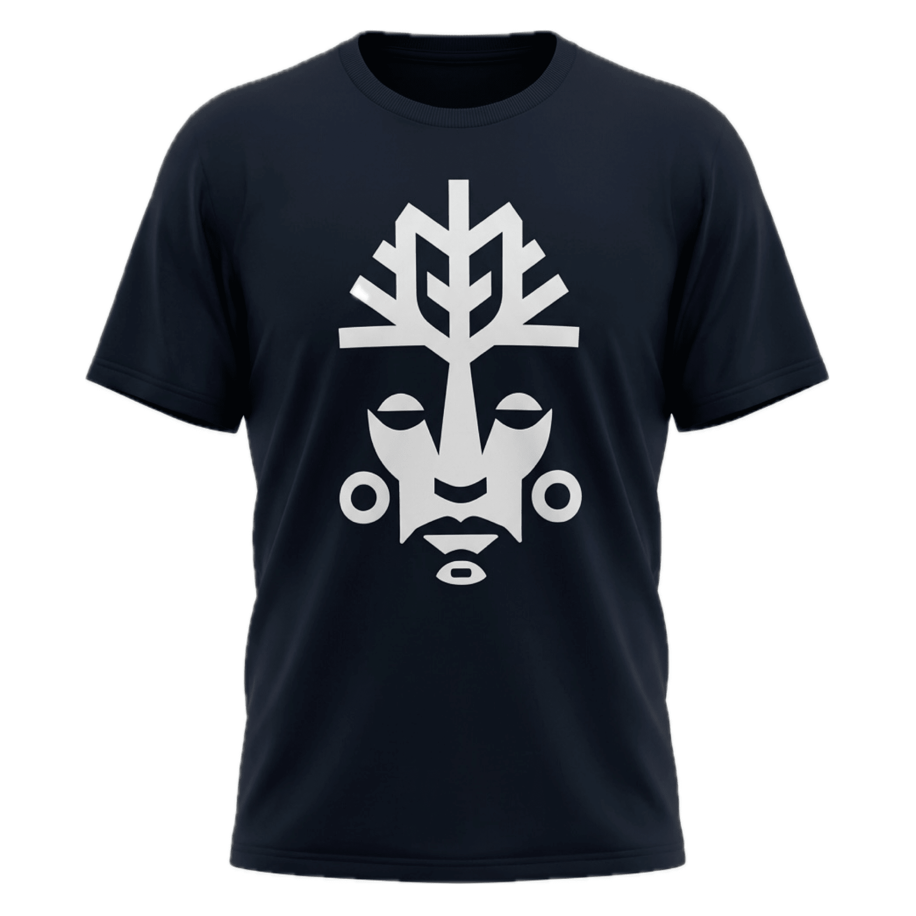 VitaliTree unisex short sleeve t-shirt front view — heathered cotton blend tattoo brand apparel
