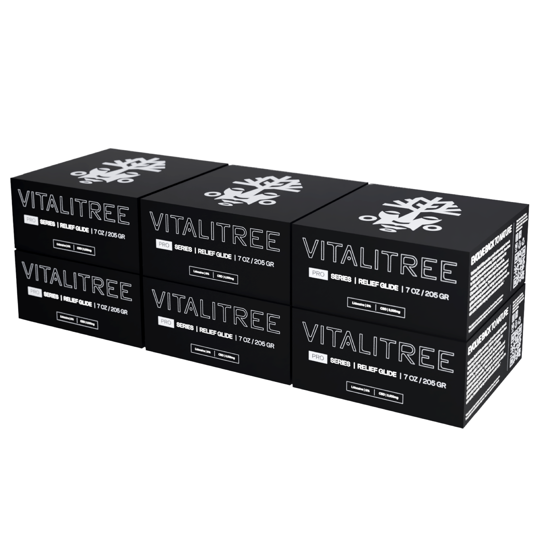 VitaliTree vegan Relief Glide for tattoo artists with hemp, kava, and lidocaine for natural pain relief and smooth glide.