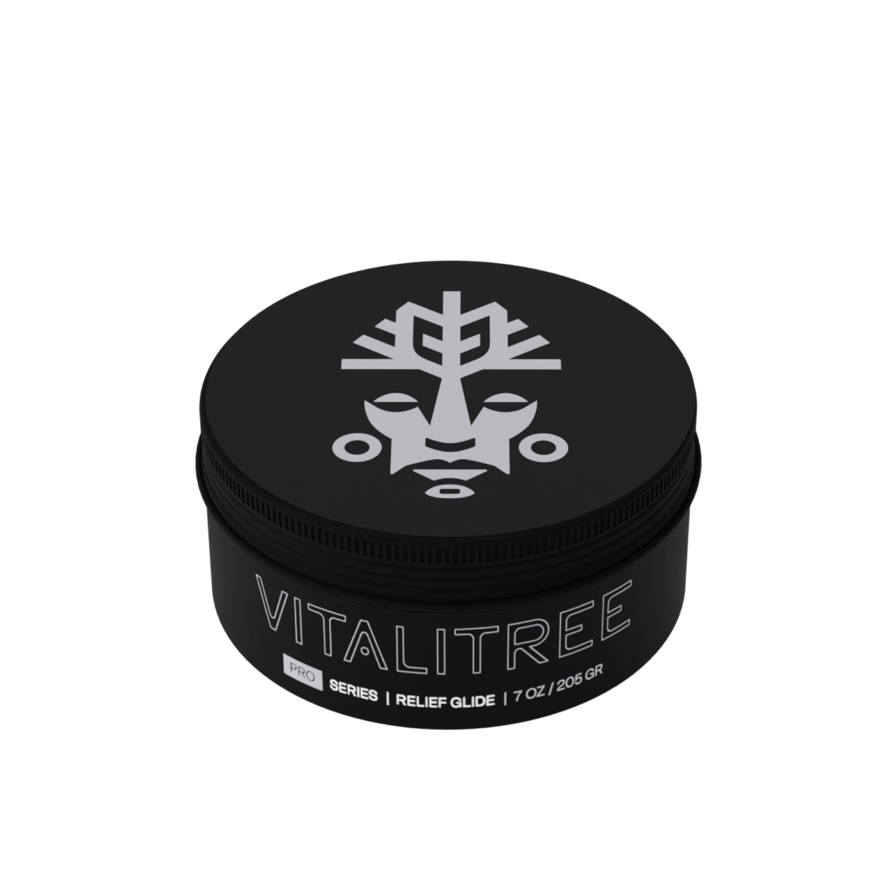 VitaliTree vegan Relief Glide - a numbing tattoo ointment for tattoo artists with hemp, kava, and lidocaine for natural pain relief and smooth glide